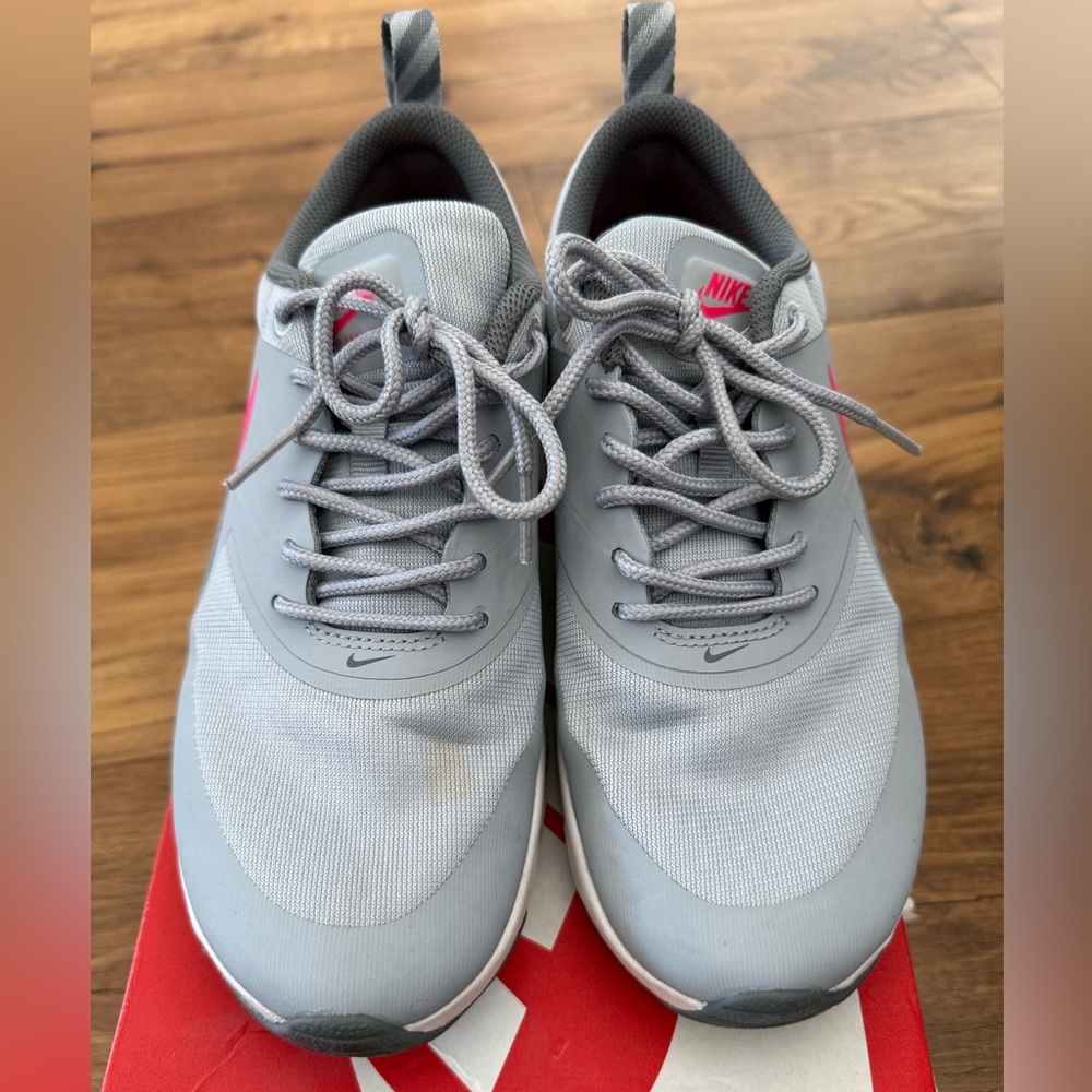 Nike Air Max Thea GS in Gray and Pink
